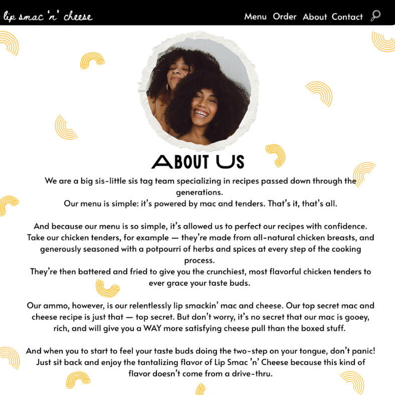 ABOUT PAGES